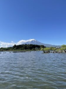 色々な場所から見た富士山です